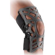 DonJoy Reaction WEB Knee Support Brace with Compression Undersleeve: Grey, MediumLarge