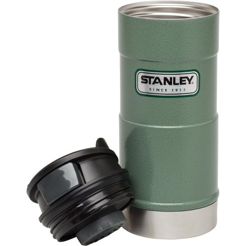 스텐리 Stanley Classic One Hand 354ml Vacuum Mug Hammertone Green