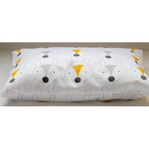  Tinytweets Fox Nursery And Toddler Bedding Duvet Cover In Kona Cotton And Organic Cotton
