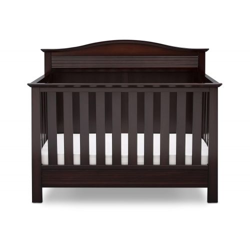  Serta Barrett 4-in-1 Convertible Baby Crib, Dark Chocolate
