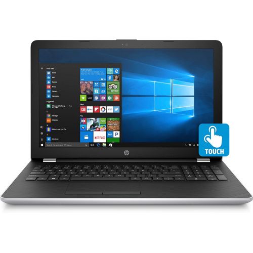 에이치피 2018 HP 15.6 Touchscreen Laptop PC, Intel Core i5-7200U, 8GB DDR4, 2TB HDD, Intel HD Graphics 620, 802.11ac, Bluetooth, DVD RW, USB 3.1, HDMI, Webcam, Windows 10 Home, Silver