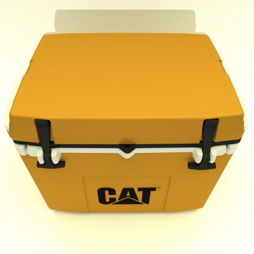  Caterpillar Cat Cooler, Cat Yellow, 27 Quart