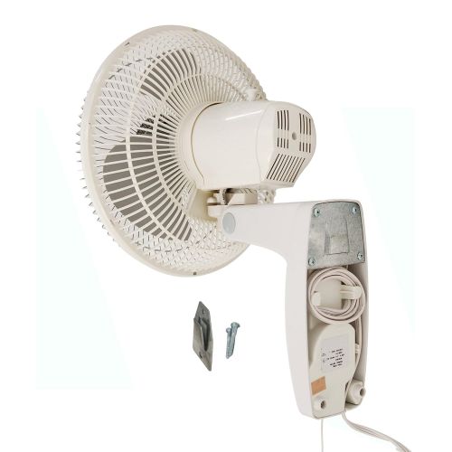  Air King 9018 Commercial Grade Oscillating Wall Mount Fan, 18-Inch