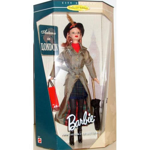 바비 Barbie City Seasons Collector Edition Autumn in London -- 1999 Autumn Collection