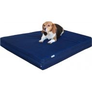 Dogbed4less Premium Orthopedic Memory Foam Dog Bed for Small, Medium to Extra Large Pet, Waterproof Internal Liner with Durable External Cover and Bonus External Case