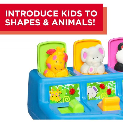  [아마존베스트]Playskool Poppin’ Pals Pop-up Activity Toy for Babies and Toddlers Ages 9 Months and Up (Amazon Exclusive)