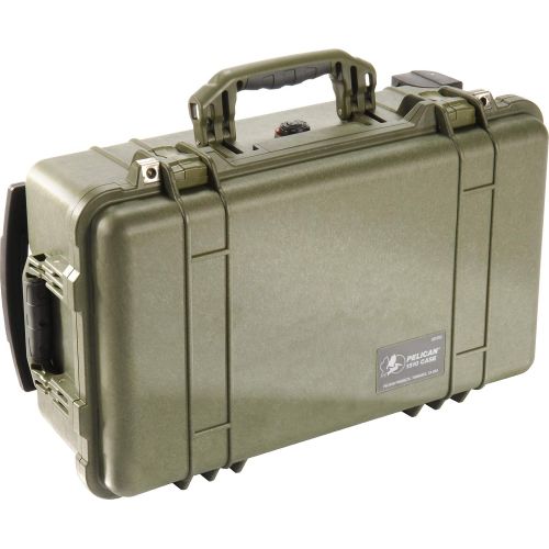  Pelican 1510 Case With Padded Dividers (OD Green)