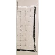 Markwort Black Polyethylene Volleyball Net