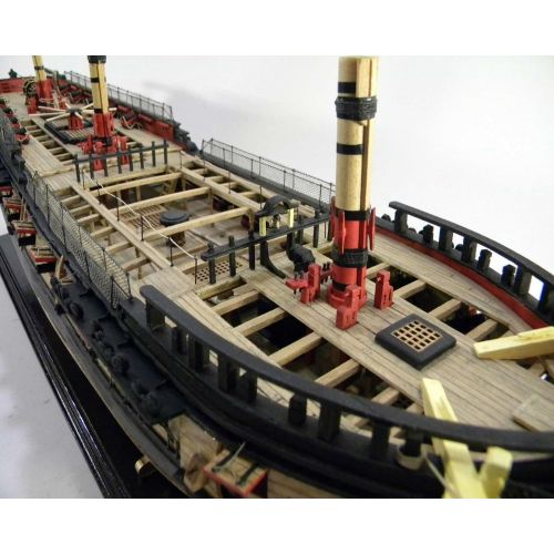  Model Shipways USF Essex 1:76 Scale Wood Ship Kit MS2041 ON SALE - Model Expo