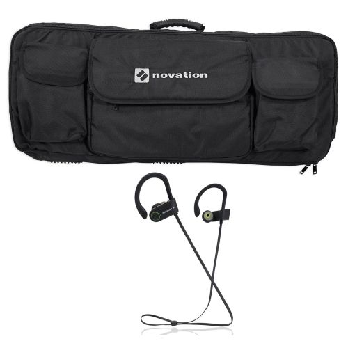  Novation 49-Key Case Carry Bag 4 Launchkey 49 MIDI Controller Keyboards+Speaker