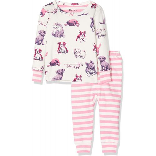  Visit the Hatley Store Hatley Baby Girls Organic Cotton Long Sleeve Mini Pajama Sets