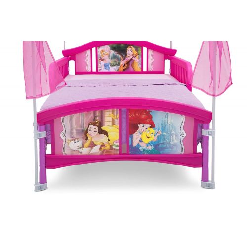  [아마존베스트]Delta Children Canopy Toddler Bed, Disney Princess
