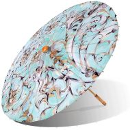 Lily-Lark Scroll UV protection sun parasol, rated UPF 50+