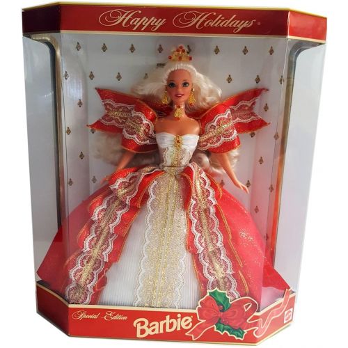 바비 Barbie 1997 Happy Holidays Doll Special Edition - Blonde