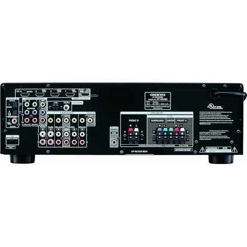 온쿄 [아마존베스트]Onkyo HT-RC430 5.1-Channel Home Theater Receiver (Black) (Discontinued by Manufacturer)