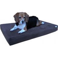 Dogbed4less Memory Foam Dog Bed | Pressure-Relief Orthopedic, Internal Waterproof Case and 2 Washable External Covers | Multiple Sizes, Colors