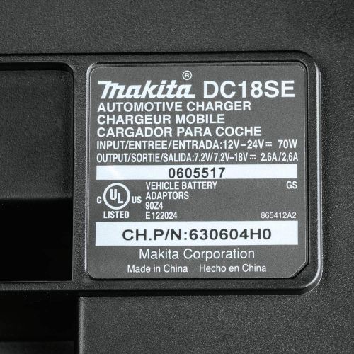  Makita DC18SF 18V Lithium-Ion Rapid Optimum 4-Port Charger, 1-Pack