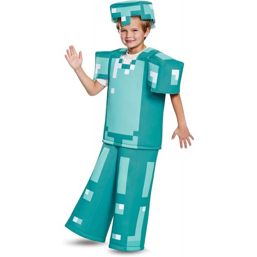  Disguise Armor Prestige Minecraft Costume, Multicolor, Medium (7-8)