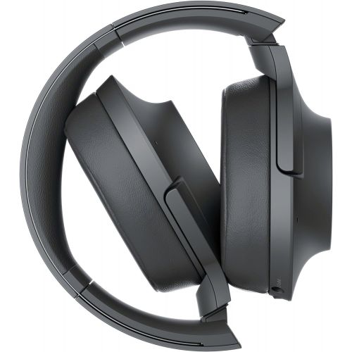 소니 Sony - H900N Hi-Res Noise Cancelling Wireless Headphone Grayish Black Certified Refurbished