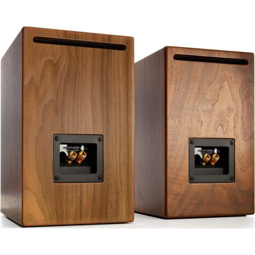  Audioengine HDP6 Passive BookshelfStand-mount Speakers (Pair) - Walnut