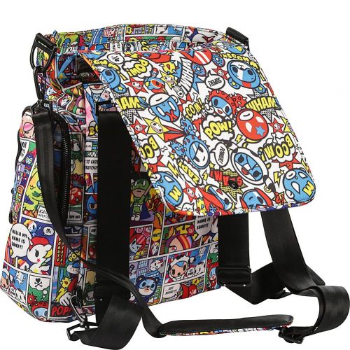  JuJuBe Be Sporty Backpack/Diaper Bag, Tokidoki Collection - Sushi Cars