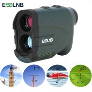 /ESSLNB Golf Range Finders with Slop,Flag-Lock Pulse Vibration Scanning Horizontal Distance Height Speed Angle Measurement 660 Yards 7X Waterproof Rangefinder with Case for Hunting,