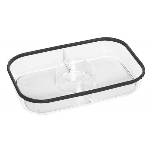  Rubbermaid Brilliance Food Storage Container, Salad and Snack Lunch Combo Kit, Clear, 9-Piece Set 1997843