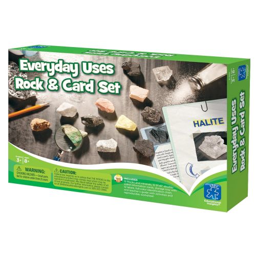  Educational Insights Everyday Uses Rock & Card Set (5201)