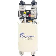 California Air Tools 10020DC Ultra Quiet & Oil-Free 2.0 hp 10.0 gallon Steel Tank Air Compressor with Air Drying System, White