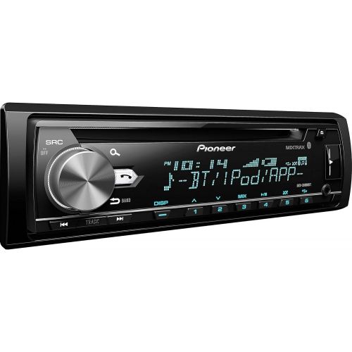 파이오니아 Pioneer DEH-X6900BT Vehicle CD Digital Music Player Receivers, Black