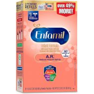 [아마존베스트]Enfamil A.R. Spit Up Baby formula gentle Milk Powder Refill, 32.2 Oz - Omega 3 Dha, Probiotics, immune & Brain Support