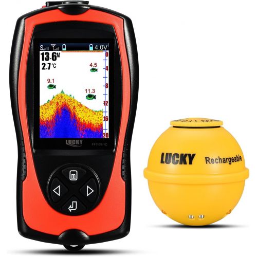  LUCKY Lucky Wireless Fish Finder with Attracting Fish Lamp for Shore Anglers High Definition