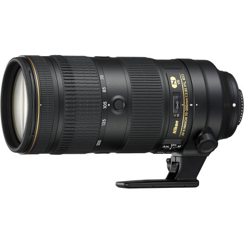  Nikon AF-S NIKKOR 70-200mm f2.8E FL ED VR with Circular Polarizer Lens - 77 mm
