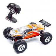 KELIWOW Remote Control Vehicle 1/12 Scale Waterproof RC Car，2.4GHz 4WD All Terrain Remote Control Car Offroad RC Monster Truck with Independent Suspension High Speed Racing Car  O