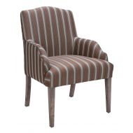 Homelegance 2516A AccentArm Chair (Set of 2), Stripe Fabric
