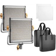 Neewer Dimmable Bi-Color LED Professional Video Light for Studio, YouTube Outdoor Video Photography Lighting Kit, Durable Metal Frame, 960 LED Beads, 3200-5600K, CRI 95+