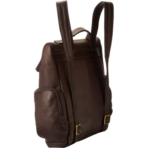  David King & Co. Multi Pocket Backpack, Cafe, One Size