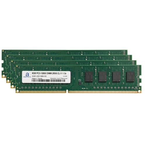  Adamanta Memory Adamanta 32GB (4x8GB) Memory Upgrade Asus ESC700 G2 Desktop PC Workstation DDR3 1600Mhz PC3-12800 UDIMM 2Rx8 CL11 1.5v RAM
