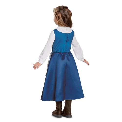  Disguise Belle Village Dress Deluxe Movie Costume, Multicolor, Small (4-6X)