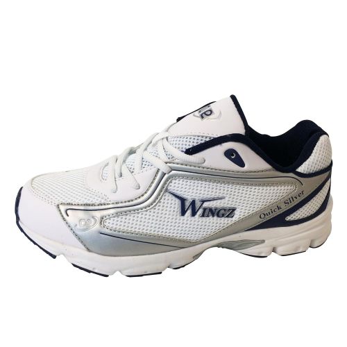  CE Squash Racqetball Shoes for Sports Played On Wooden Floor (US 8 - UK 7 - Euro 41.5, Royal Blue - Silver - White)
