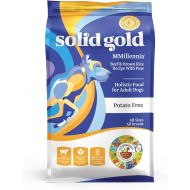 Solid Gold - Mmillennia With Natural Beef, Brown Rice & Peas - Fiber Rich- Probiotic Support - Dry Dog Food For Sensitive Stomachs