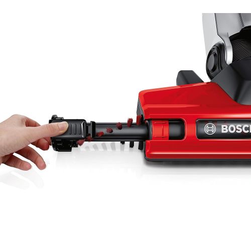  [아마존 핫딜]  [아마존핫딜]Bosch Zoo´o ProAnimal Tierhaar-Staubsauger beutellos mit Akku BCH6ZOOO, extra-lange Laufzeit, kurze Ladezeit, alle Bodenarten, extra Buerstenrolle, rot