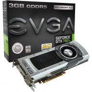 EVGA GeForce GTX 780 Ti Superclocked, 3GB, 3072MB,GDDR5 384bit, Dual-Link DVI-I, DVI-D, HDMI,DP, SLI Ready Graphics Card (03G-P4-2883-KR)