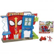 /Playskool Heroes Marvel Spider-Man Adventures Electronic Spider-Man Stunt City Playset