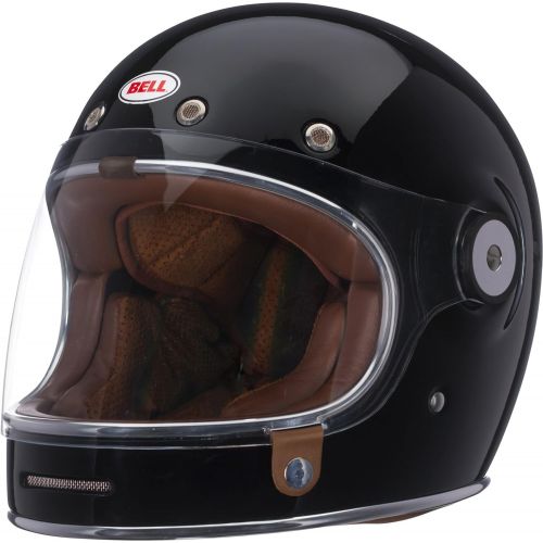 벨 Bell Bullitt Full-Face Motorcycle Helmet (Solid Gloss Black, Large)