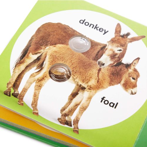  Melissa & Doug Children’s Book  Poke-a-Dot: Farm Animals Families