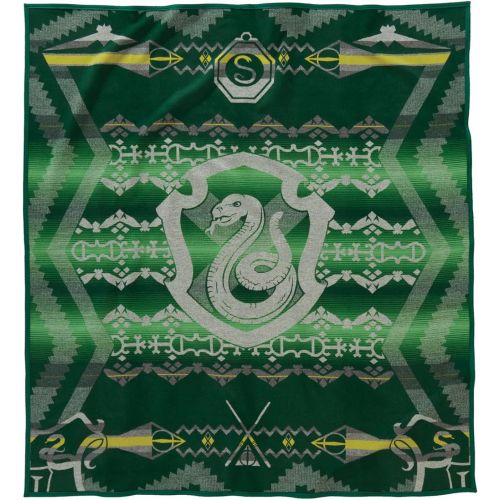  Pendleton Harry Potter Green Wool Blanket, One Size