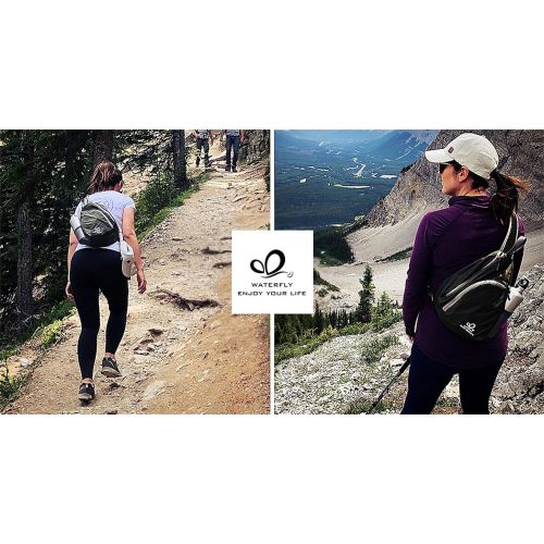  [아마존 핫딜]  [아마존핫딜]Waterfly Chest Sling Shoulder Backpacks Bags Fashion Cute Crossbody Rope Triangle Rucksack for Hiking or Multipurpose Daypacks for Man Women Lady Girl Teens