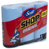 [아마존핫딜][아마존 핫딜] Scott Shop Towels Original (75143), Blue, 55 Sheets / Standard Roll, 30 Rolls / Case (10 Bundles of 3 Rolls), 1,650 Towels / Case