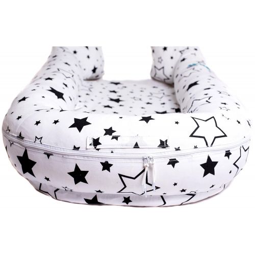  IBimbo Lounger for Baby, Newborn Portable Crib Good for Co Sleeping - Includes Washable Extra Cover -...